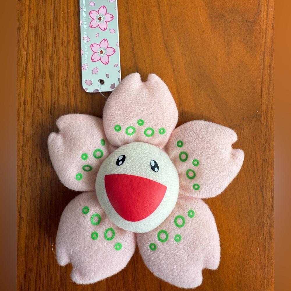 Authentic Takeshi Murakami Cherry Blossom Bag Charm (NWT) Fr Tokyo, Japan